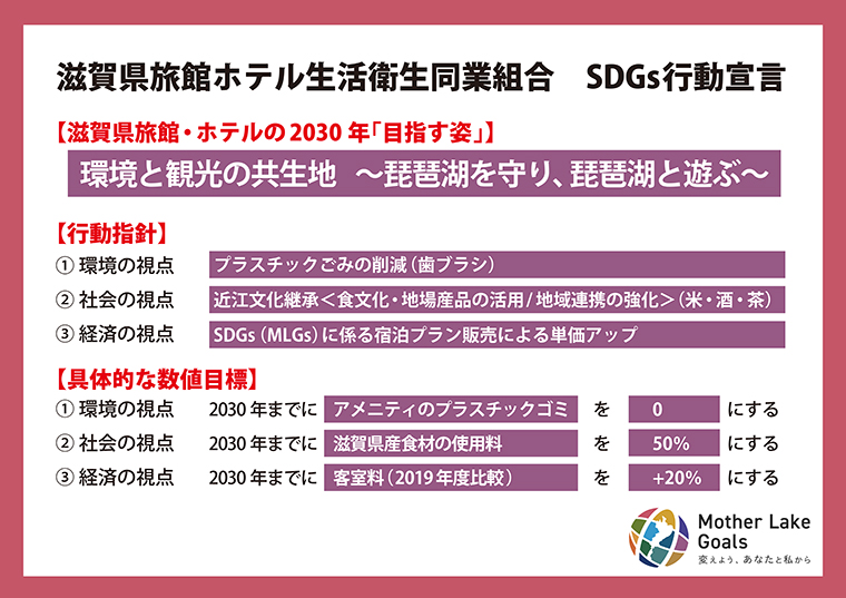 滋賀県旅館ホテル生活衛生同業組合「SDGs行動宣言」02