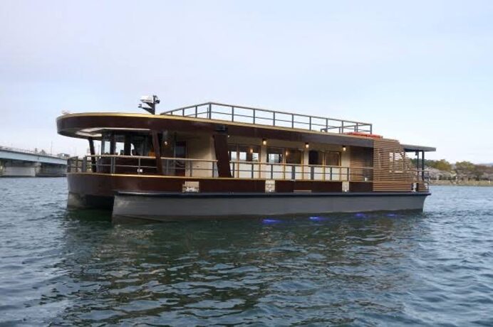 新たな名物！「おごと温泉港から新たな湖上観光へ観光船の定期運航」